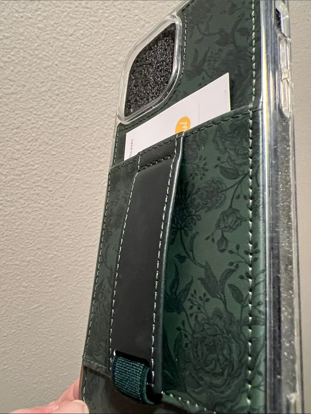 Walli Case “Secret Garden” By Brooklyn & Bailey iPhone 13 Pro Max Green NWT